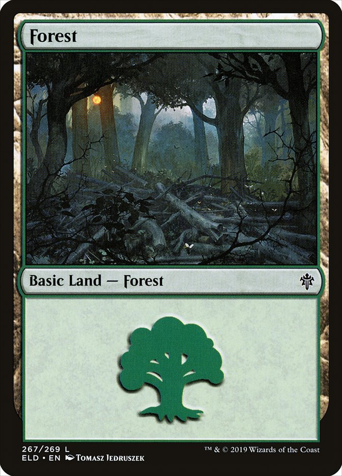 Forest (267) [Throne of Eldraine] | Good Games Morley