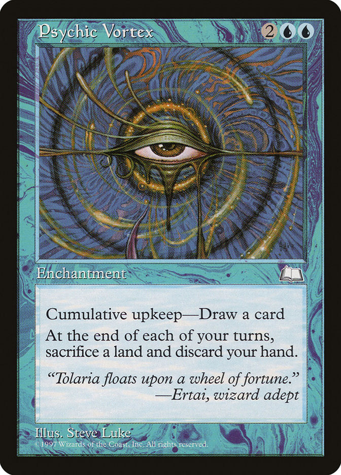 Psychic Vortex [Weatherlight] | Good Games Morley