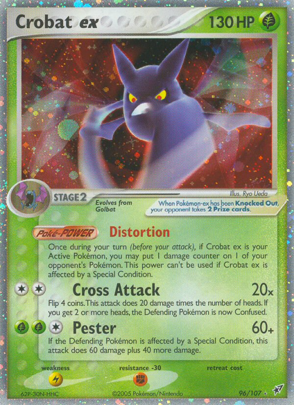 Crobat ex (96/107) [EX: Deoxys] | Good Games Morley