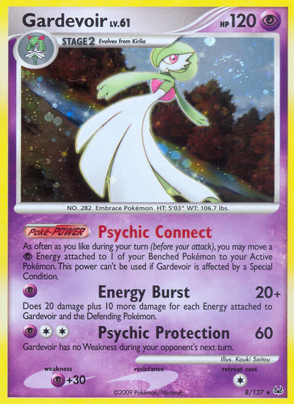 Gardevoir (8/127) (Theme Deck Exclusive) [Platinum: Base Set] | Good Games Morley