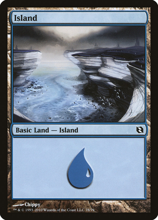 Island (78) [Duel Decks: Elspeth vs. Tezzeret] | Good Games Morley