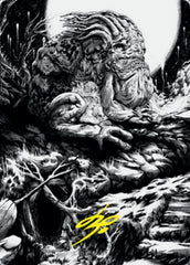 Grolnok, the Omnivore Art Card [Innistrad: Crimson Vow Art Series] | Good Games Morley