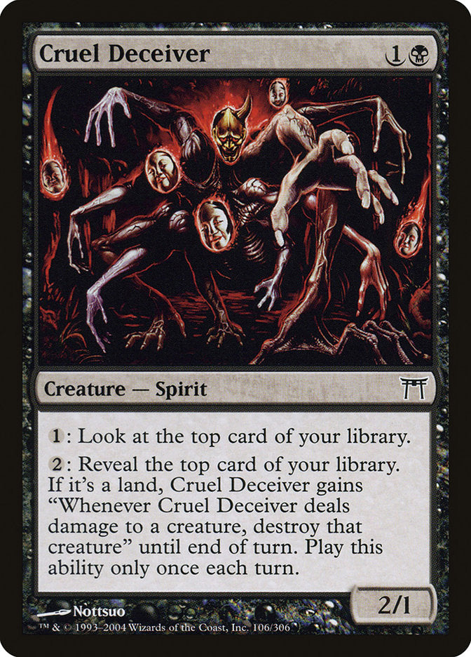 Cruel Deceiver [Champions of Kamigawa] | Good Games Morley