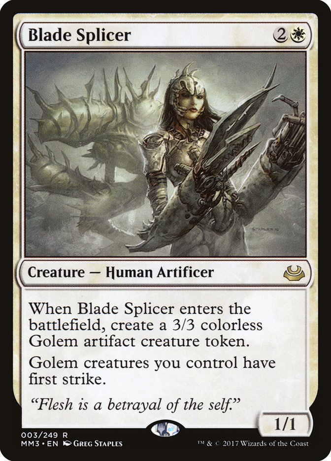 Blade Splicer [Modern Masters 2017] | Good Games Morley
