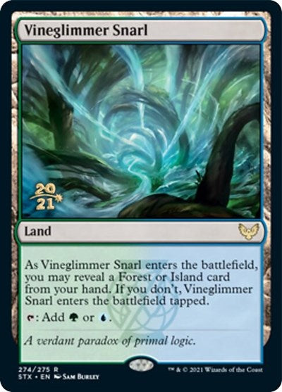 Vineglimmer Snarl [Strixhaven: School of Mages Prerelease Promos] | Good Games Morley