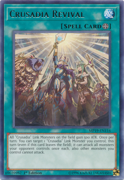 Crusadia Revival [MP19-EN116] Rare | Good Games Morley