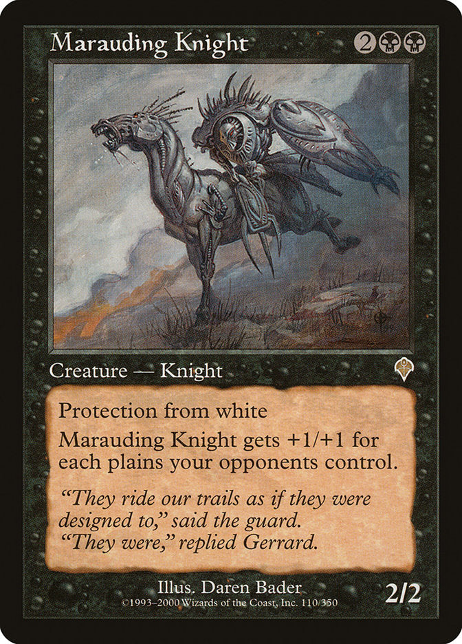 Marauding Knight [Invasion] | Good Games Morley