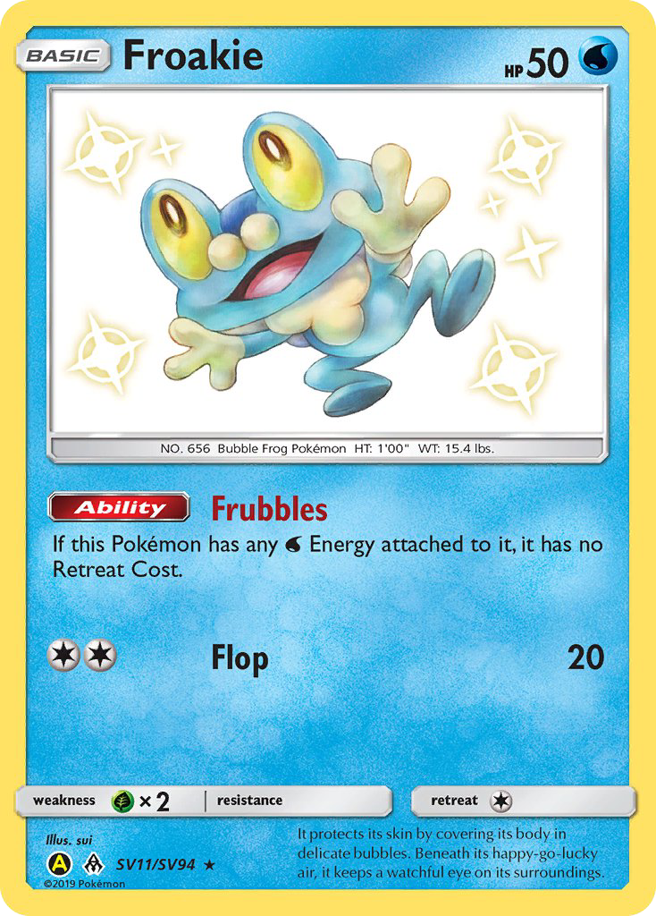 Froakie (SV11/SV94) [Sun & Moon: Hidden Fates - Shiny Vault] | Good Games Morley