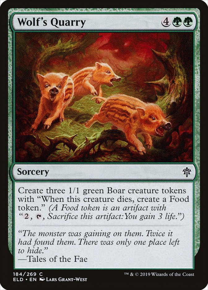 Wolf's Quarry [Throne of Eldraine] | Good Games Morley