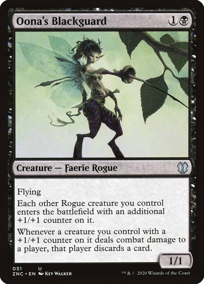 Oona's Blackguard [Zendikar Rising Commander] | Good Games Morley