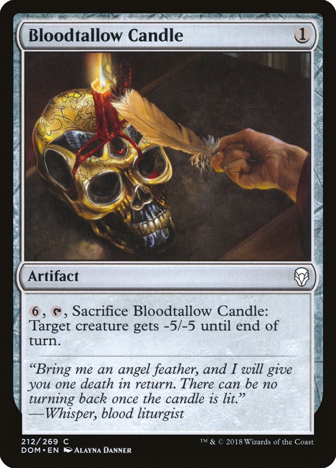 Bloodtallow Candle [Dominaria] | Good Games Morley