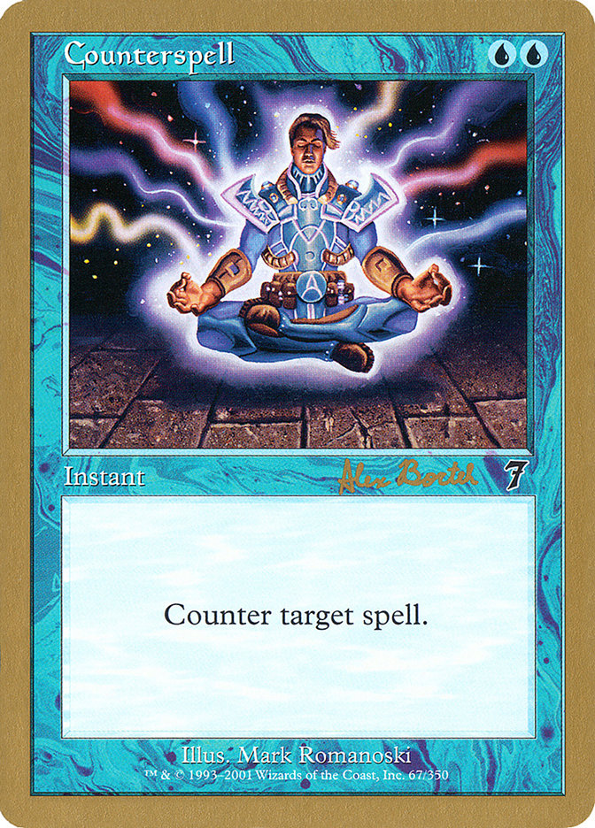 Counterspell (Alex Borteh) (7ED) [World Championship Decks 2001] | Good Games Morley