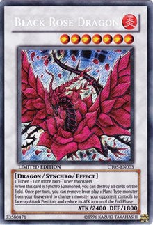 Black Rose Dragon [CT05-EN003] Secret Rare | Good Games Morley