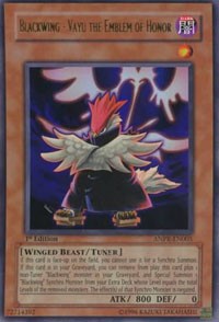 Blackwing - Vayu the Emblem of Honor [ANPR-EN005] Ultra Rare | Good Games Morley