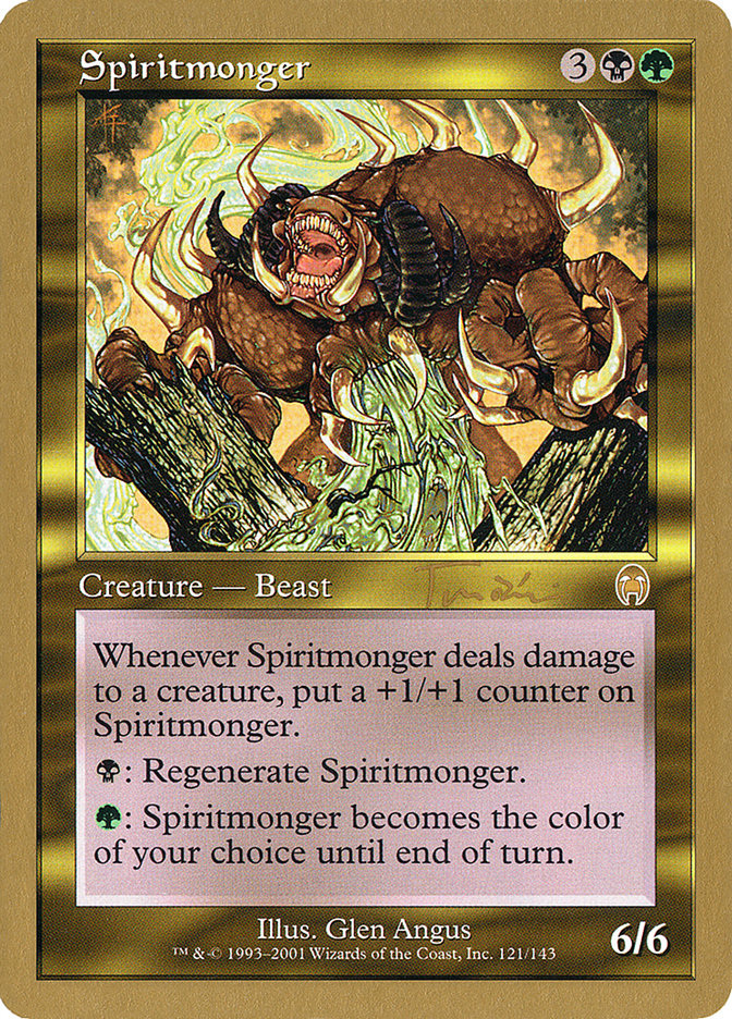 Spiritmonger (Jan Tomcani) [World Championship Decks 2001] | Good Games Morley