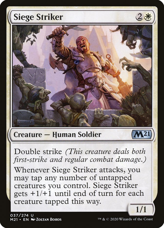 Siege Striker [Core Set 2021] | Good Games Morley
