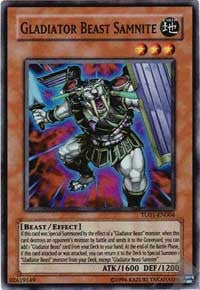 Gladiator Beast Samnite [TU01-EN004] Super Rare | Good Games Morley