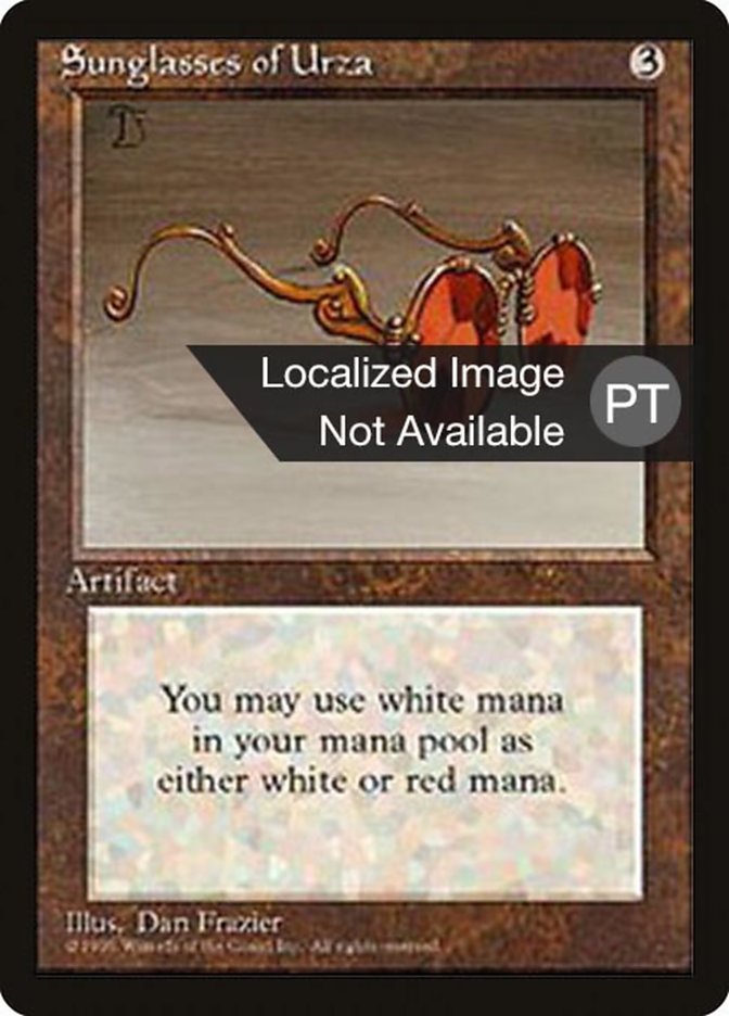 Sunglasses of Urza [Fourth Edition (Foreign Black Border)] | Good Games Morley
