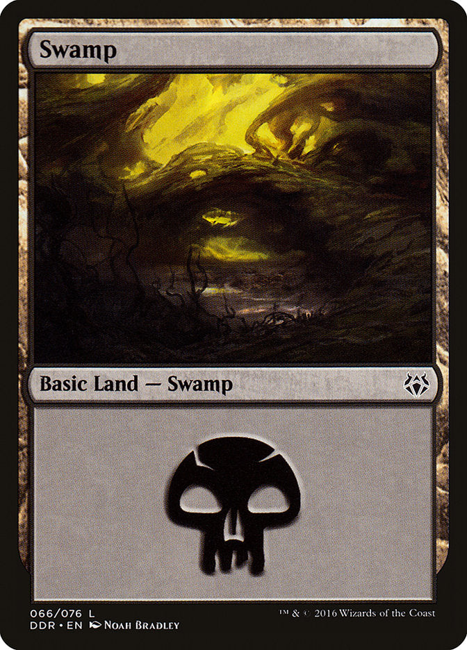 Swamp (66) [Duel Decks: Nissa vs. Ob Nixilis] | Good Games Morley