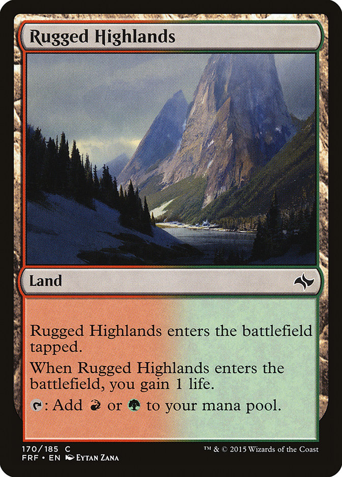 Rugged Highlands [Fate Reforged] | Good Games Morley