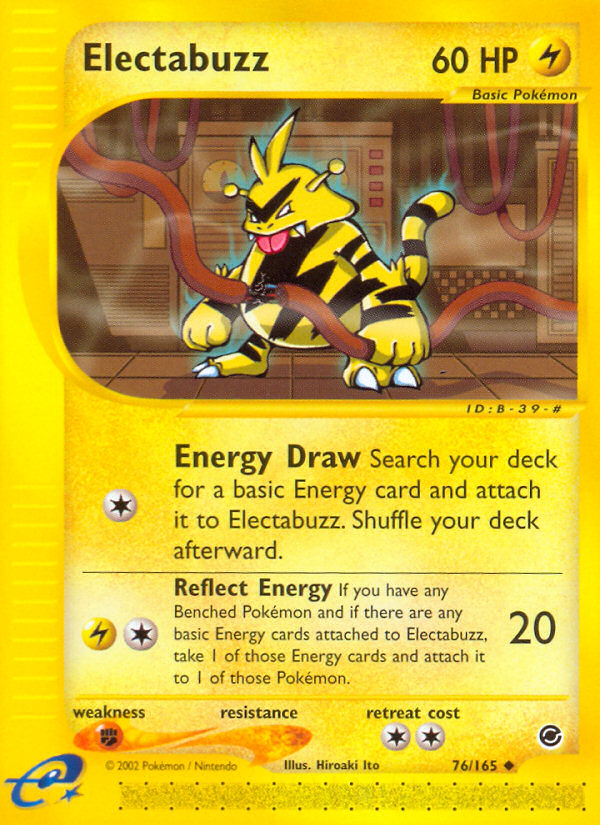 Electabuzz (76/165) [Expedition: Base Set] | Good Games Morley