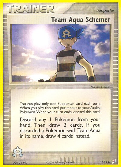Team Aqua Schemer (69/95) [EX: Team Magma vs Team Aqua] | Good Games Morley