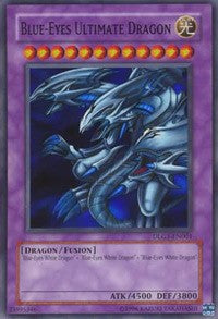 Blue-Eyes Ultimate Dragon [DLG1-EN001] Super Rare | Good Games Morley
