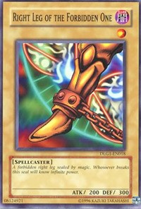 Right Leg of the Forbidden One [DLG1-EN018] Common | Good Games Morley