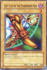 Left Leg of the Forbidden One [DLG1-EN019] Common | Good Games Morley