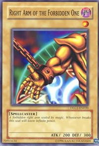 Right Arm of the Forbidden One [DLG1-EN020] Common | Good Games Morley