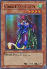 Cyber Harpie Lady [DLG1-EN097] Super Rare | Good Games Morley