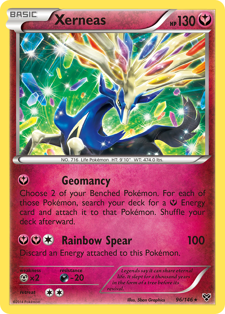 Xerneas (96/146) [XY: Base Set] | Good Games Morley