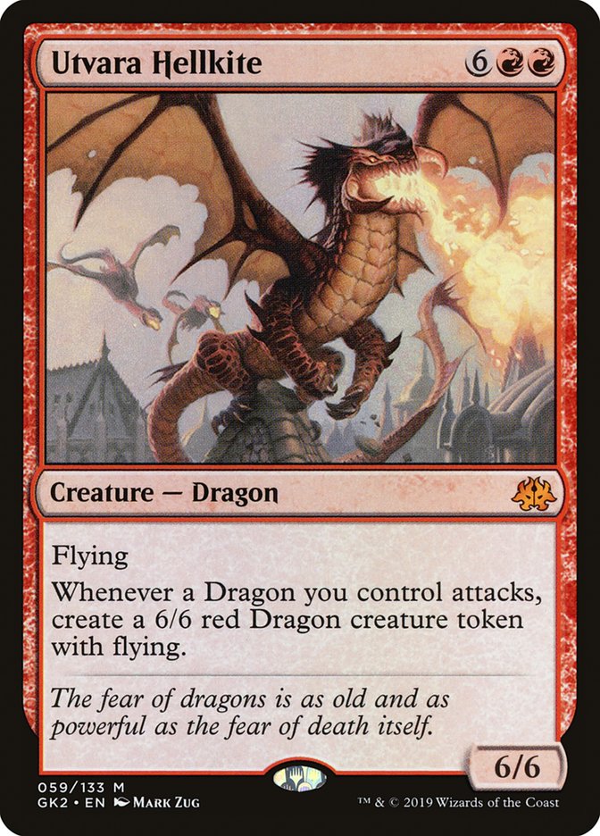 Utvara Hellkite [Ravnica Allegiance Guild Kit] | Good Games Morley