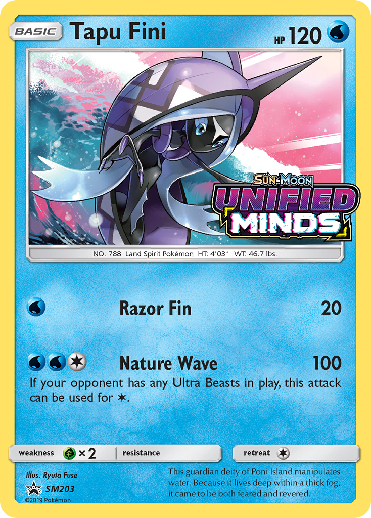 Tapu Fini (SM203) [Sun & Moon: Black Star Promos] | Good Games Morley