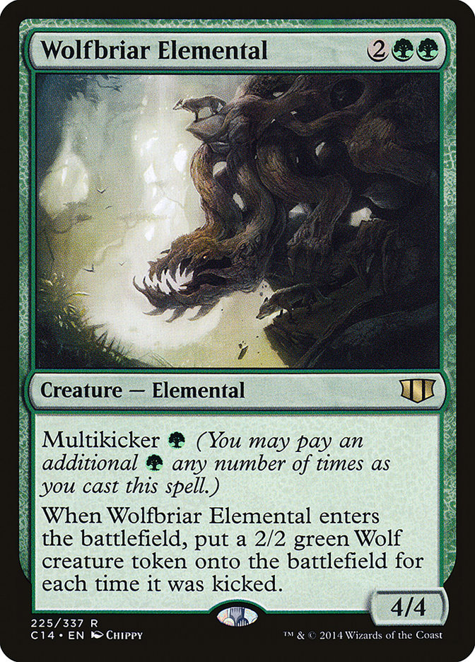 Wolfbriar Elemental [Commander 2014] | Good Games Morley