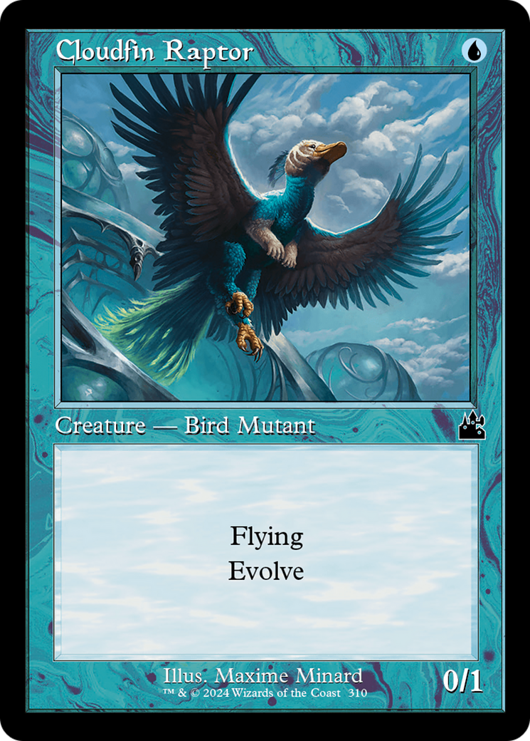Cloudfin Raptor (Retro Frame) [Ravnica Remastered] | Good Games Morley