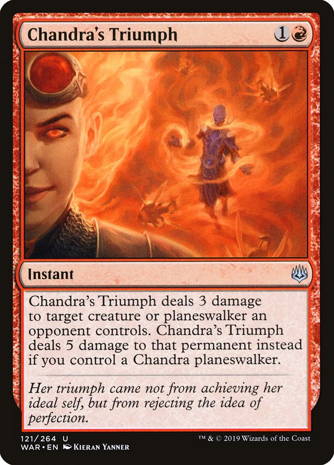 Chandra's Triumph [War of the Spark] | Good Games Morley