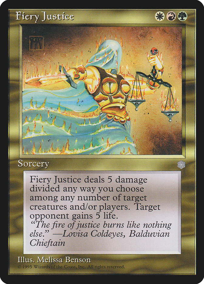 Fiery Justice [Ice Age] | Good Games Morley