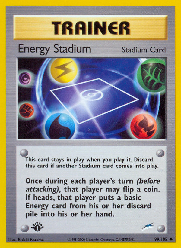 Energy Stadium (99/105) [Neo Destiny 1st Edition] | Good Games Morley