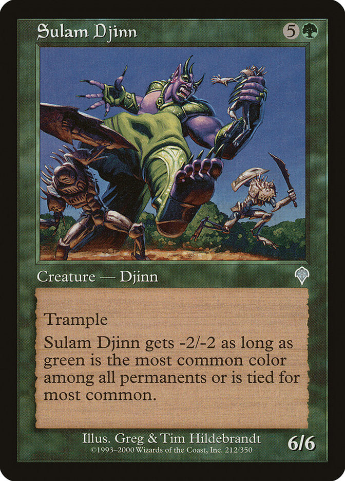 Sulam Djinn [Invasion] | Good Games Morley