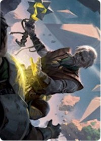 Expedition Healer Art Card [Zendikar Rising Art Series] | Good Games Morley