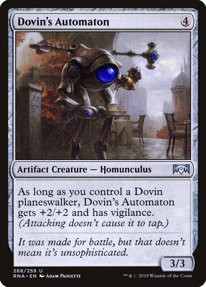 Dovin's Automaton [Ravnica Allegiance] | Good Games Morley