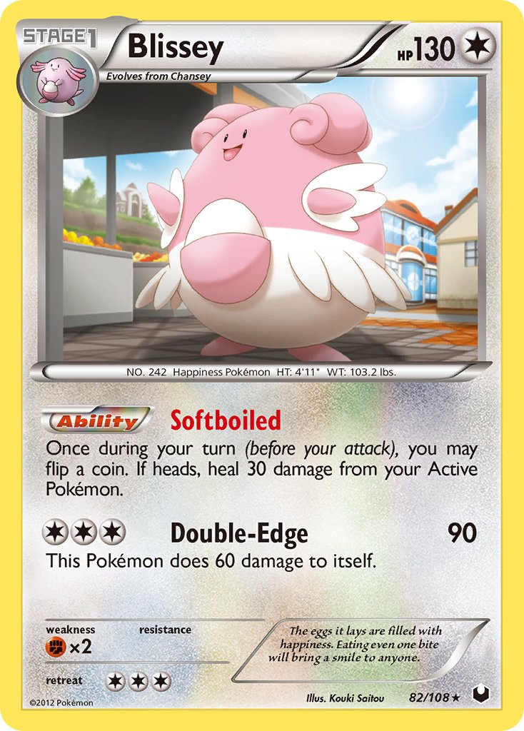 Blissey (82/108) (Battle Arena Deck Exclusive) (Theme Deck Exclusive) [Black & White: Dark Explorers] | Good Games Morley