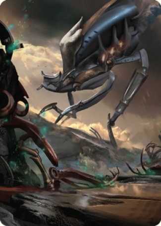 Swamp (2) Art Card [The Brothers' War Art Series] | Good Games Morley