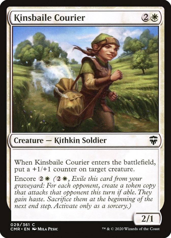 Kinsbaile Courier [Commander Legends] | Good Games Morley