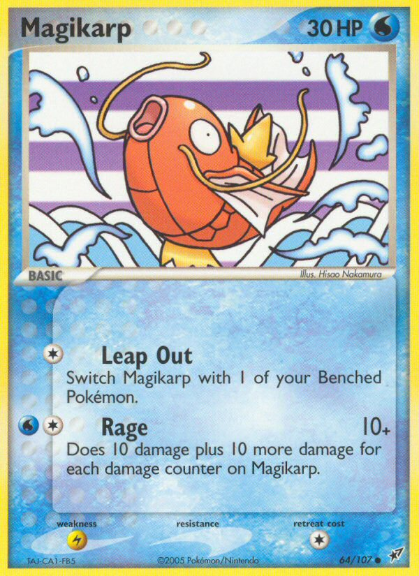 Magikarp (64/107) [EX: Deoxys] | Good Games Morley