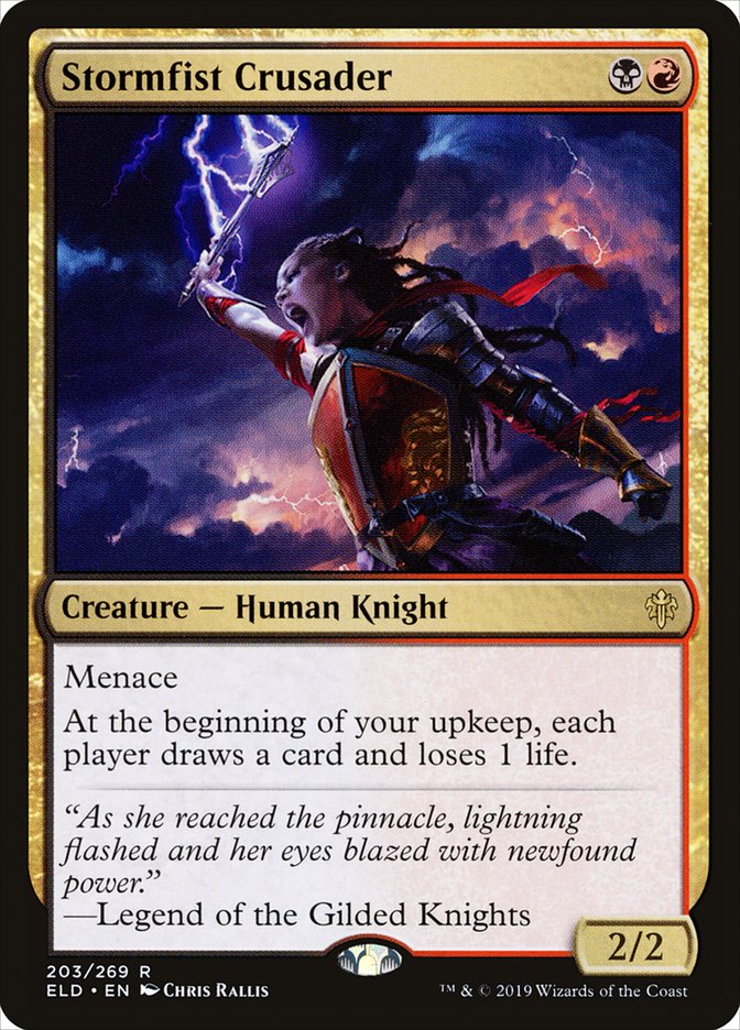 Stormfist Crusader [Throne of Eldraine] | Good Games Morley