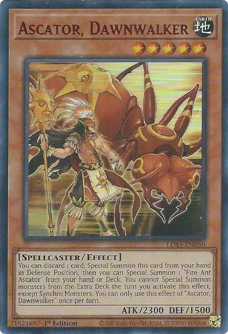 Ascator, Dawnwalker (Red) [LDS3-EN050] Ultra Rare | Good Games Morley