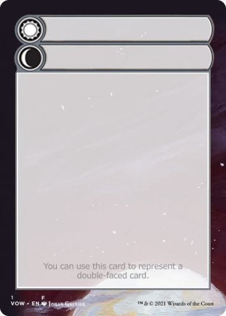 Helper Card (1/9) [Innistrad: Crimson Vow Tokens] | Good Games Morley
