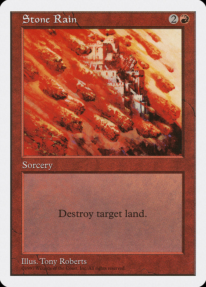Stone Rain [Fifth Edition] | Good Games Morley